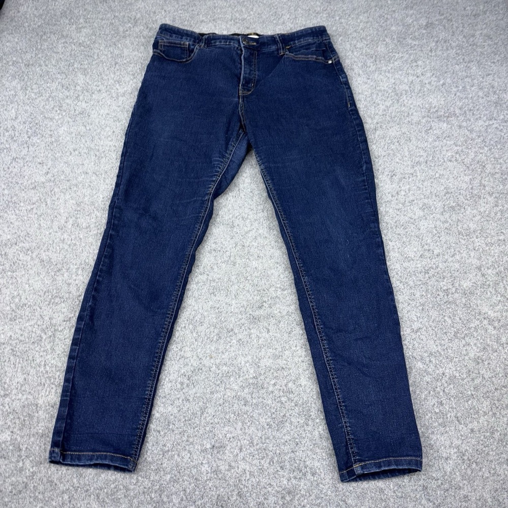 Angels Forever Young Jeans Women's Size 14 Dark Wash Casual Stretch Blue Denim